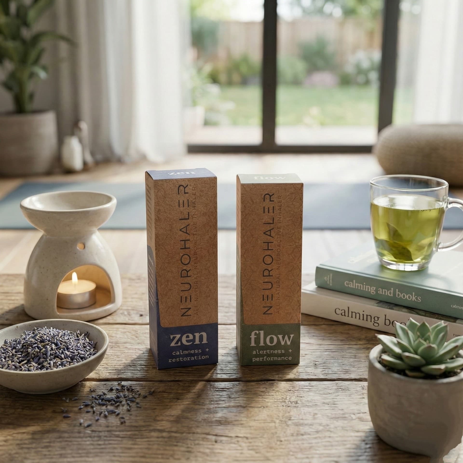Neurohaler ZEN and FLOW products with natural botanicals